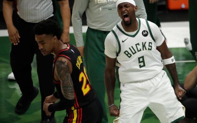 开云体育中国-内线被雄鹿凿穿 禁区被轰66分老鹰赢球才是真奇迹